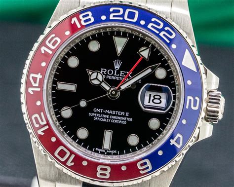 rolex half blue half red